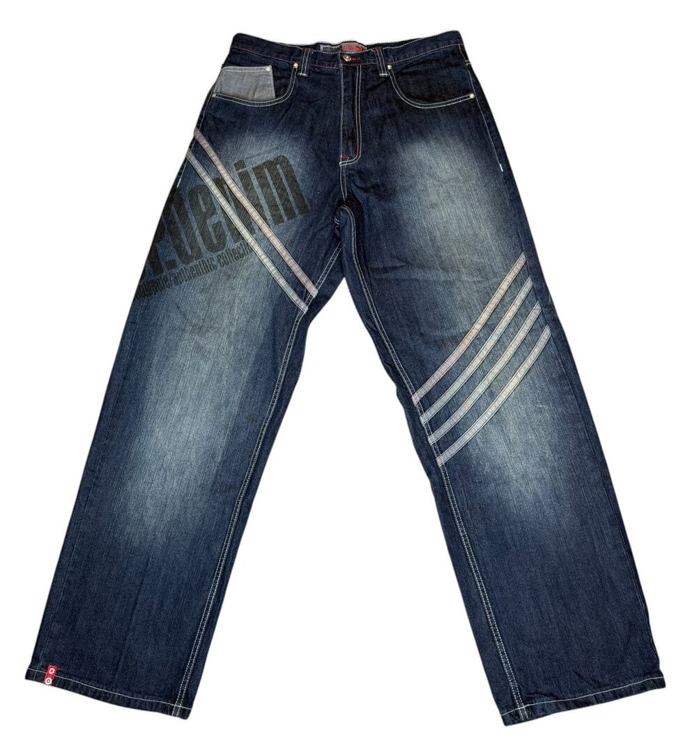Vintage Y2k Southpole Baggy Denim Jeans 36x34
